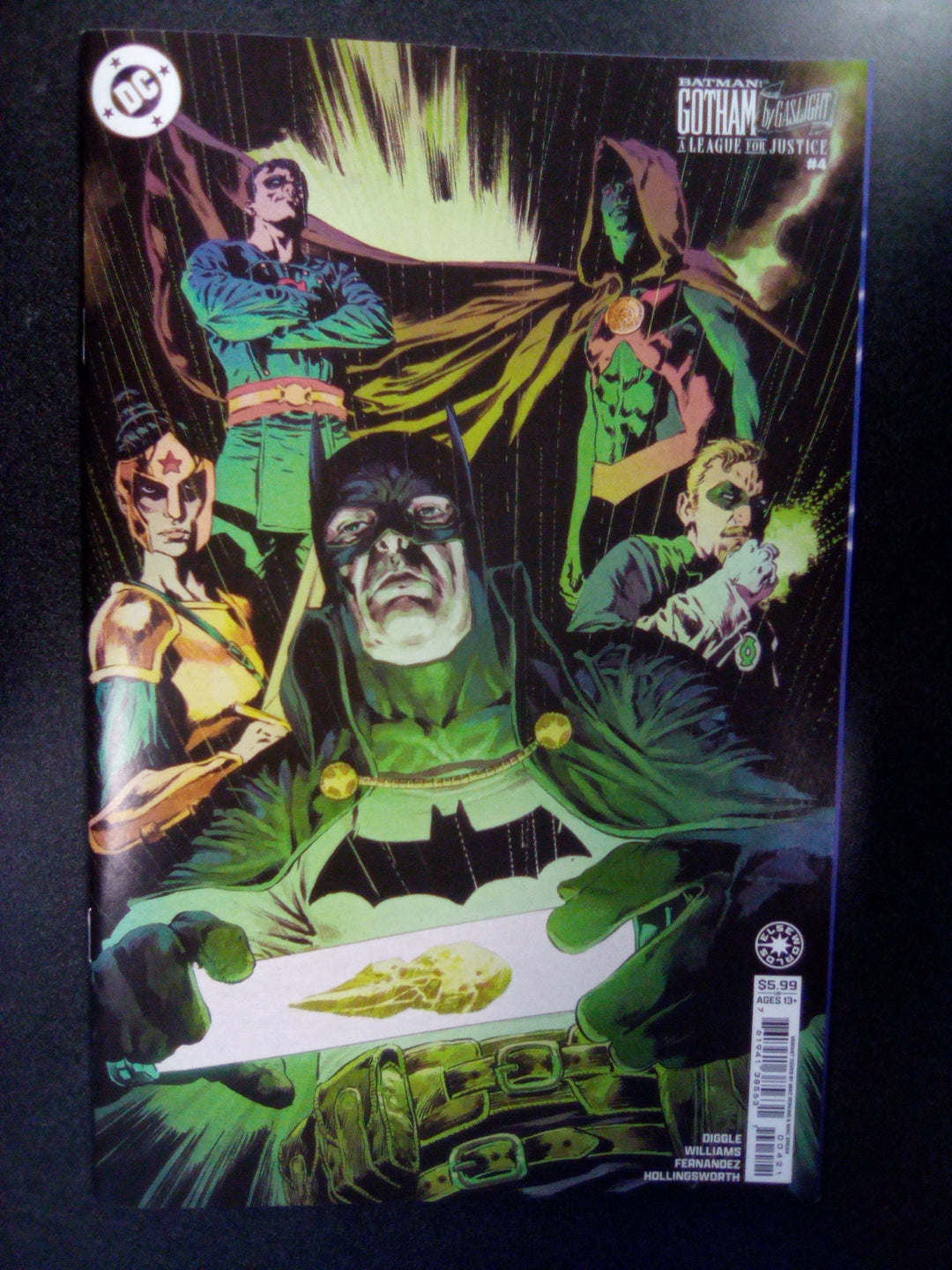 Batman Gotham By Gaslight A League For Justice #4 Cover C Mike Perkins Variant