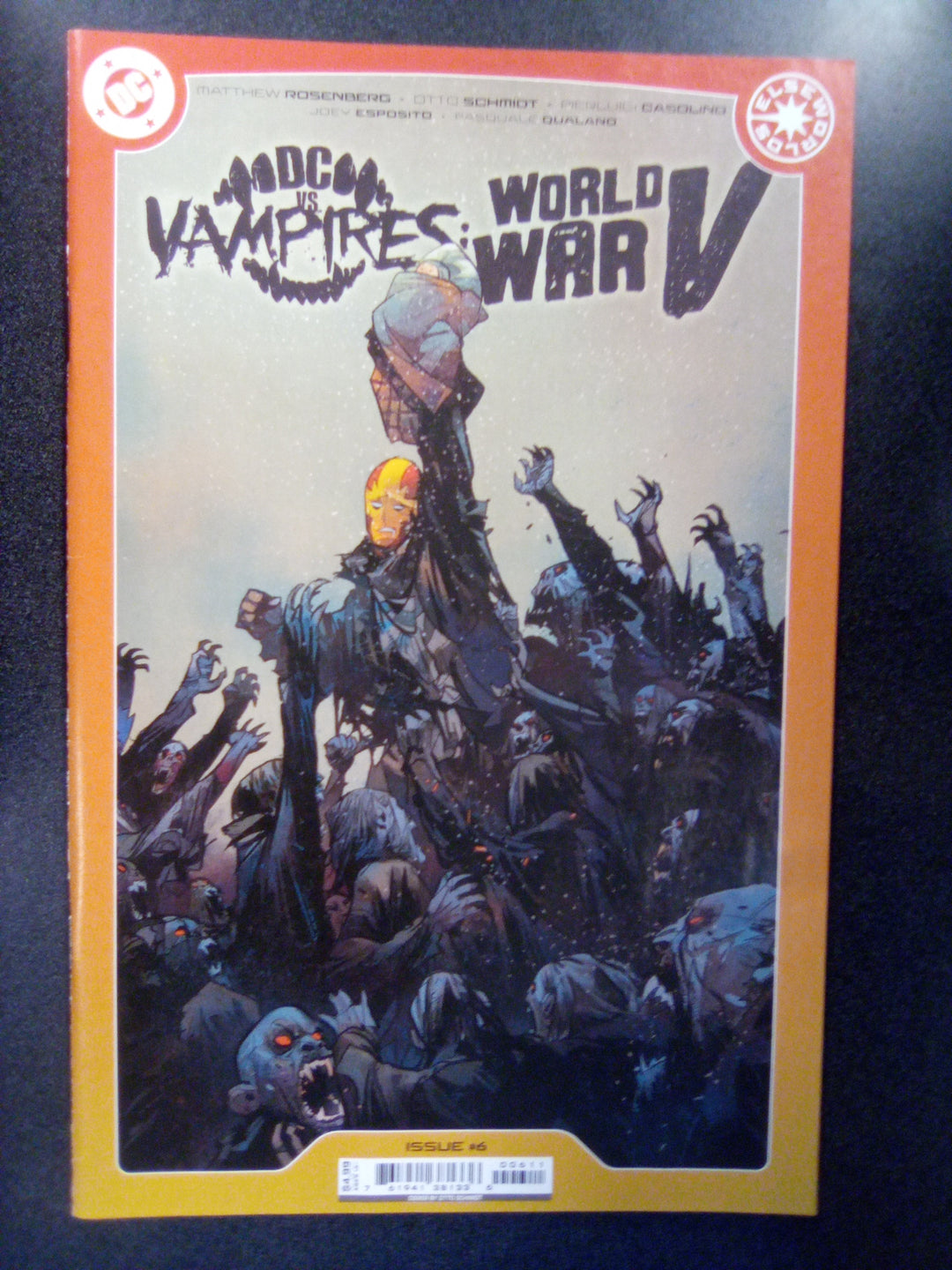 DC vs Vampires World War V #6 (Of 12) Cover A Otto Schmidt