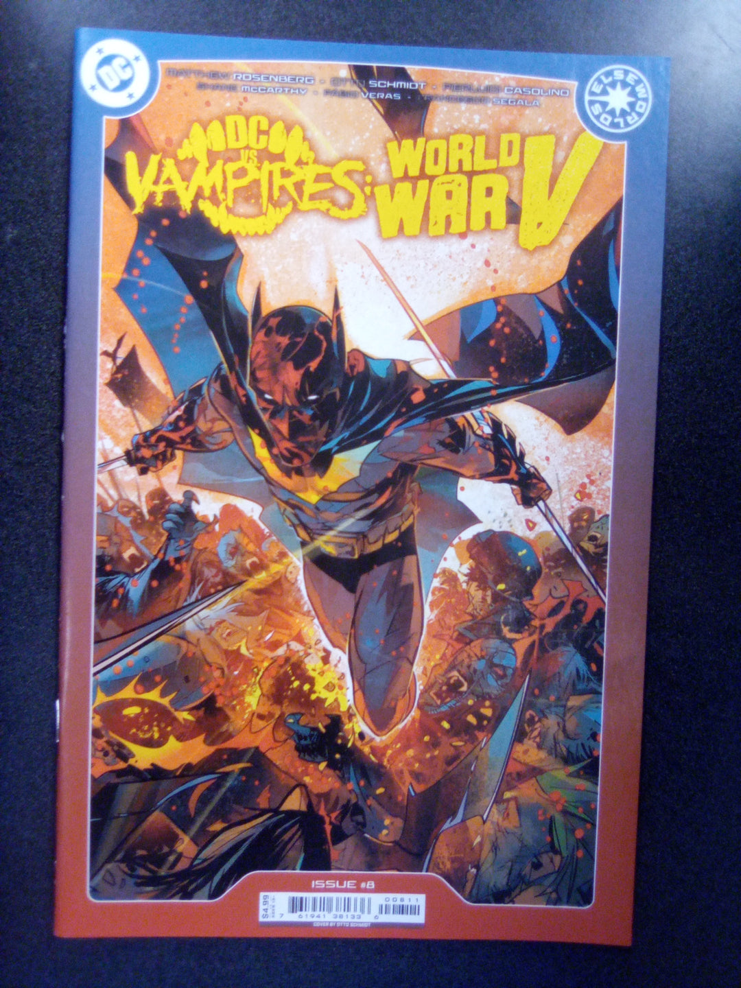 DC vs Vampires World War V #8 (Of 12) Cover A Otto Schmidt