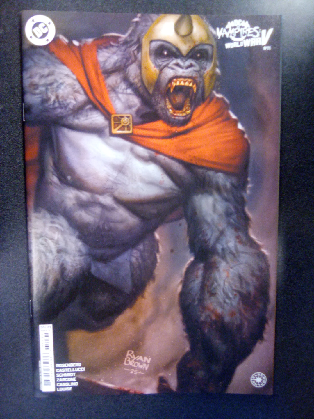 DC vs Vampires World War V #11 Cover B Ryan Brown Variant