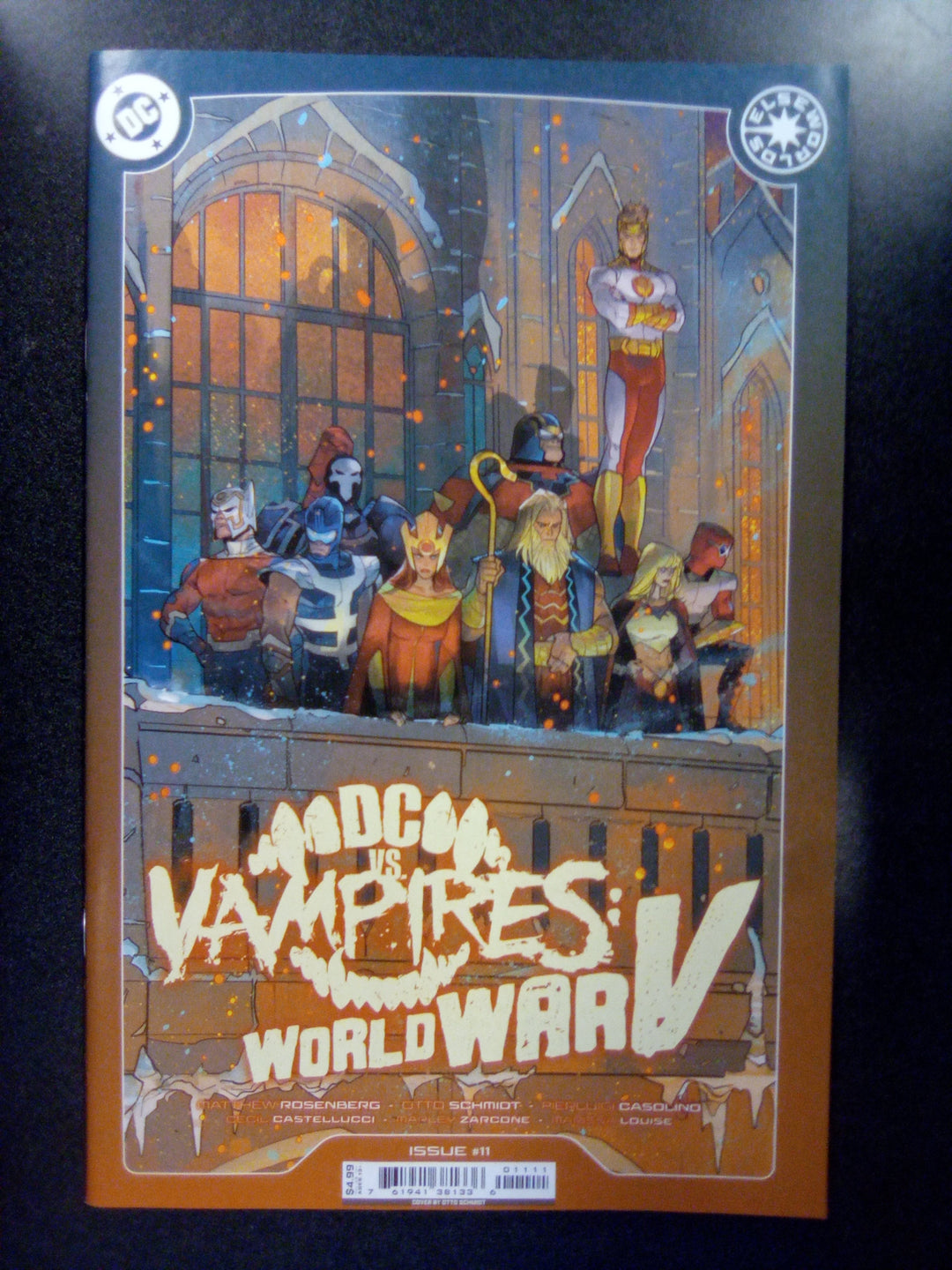 DC vs Vampires World War V #11 Cover A Otto Schmidt