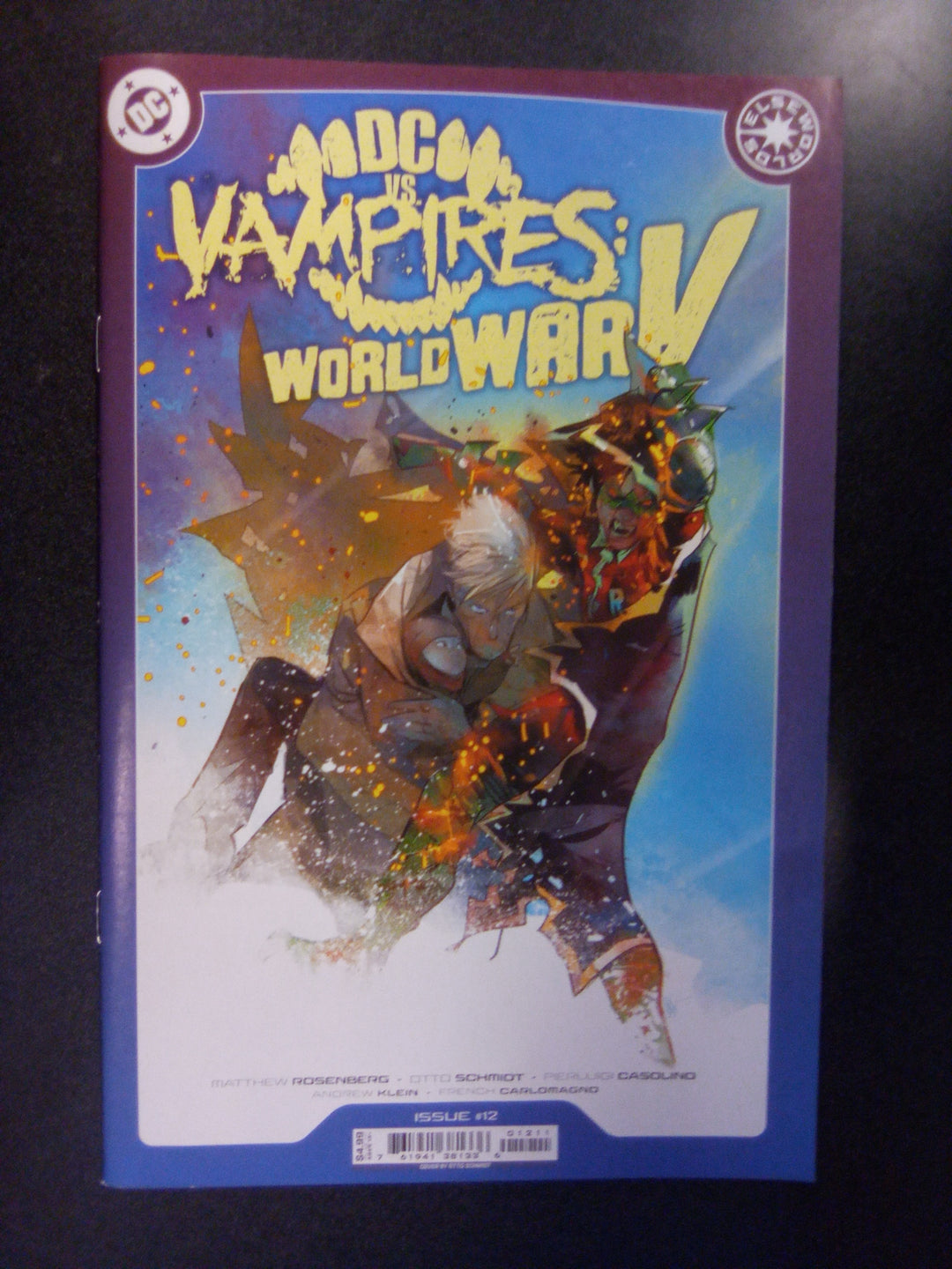 DC vs Vampires World War V #12 Cover A Otto Schmidt