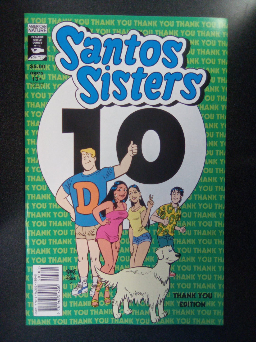 Santos Sisters #10 Thank You Edition Variant