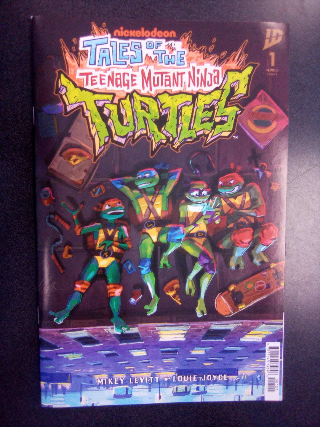 Tales Of The Teenage Mutant Ninja Turtles #1 Variant B (Wong)