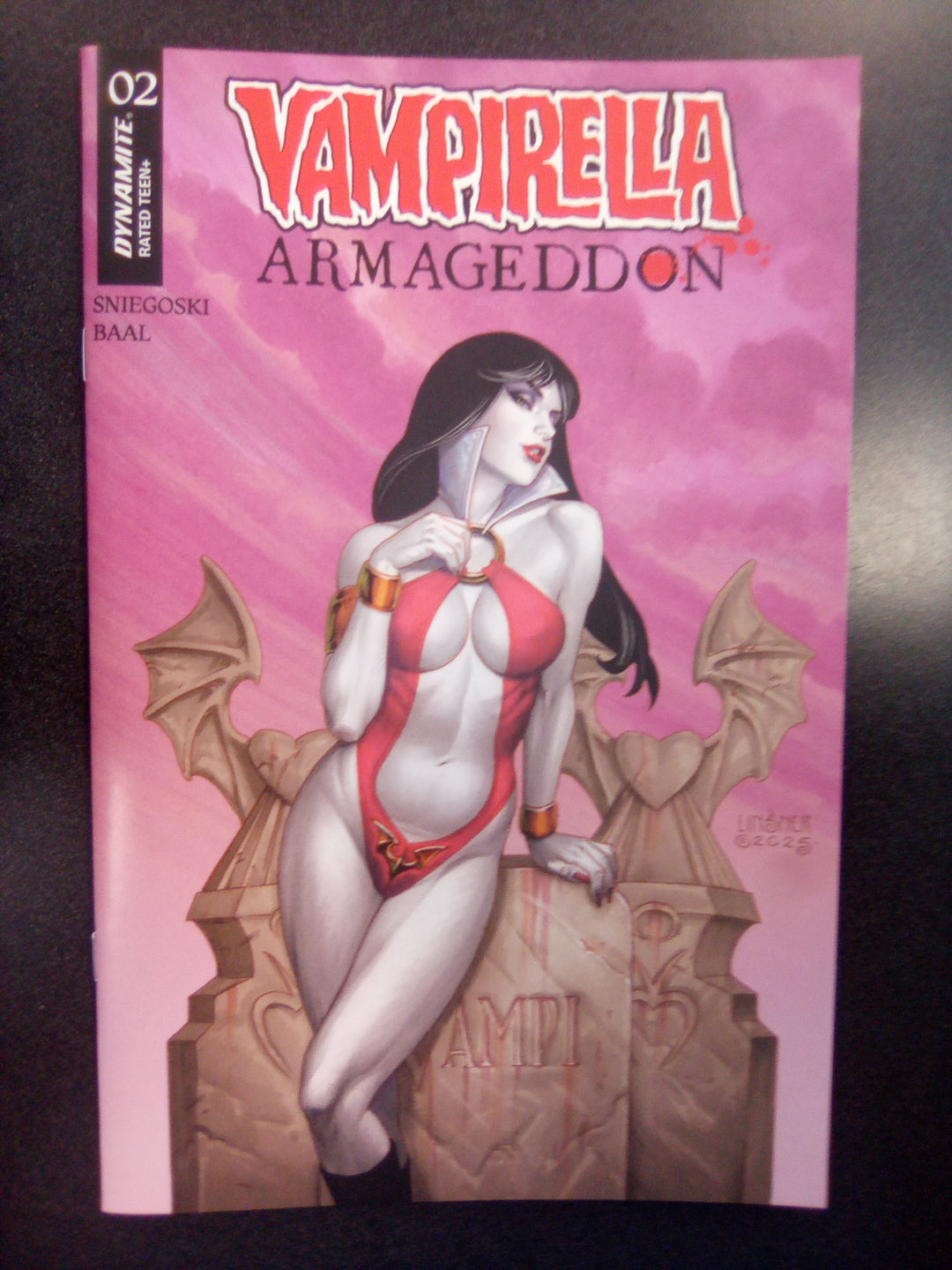 Vampirella Armageddon #2 Cover C Joseph Michael Linsner Variant