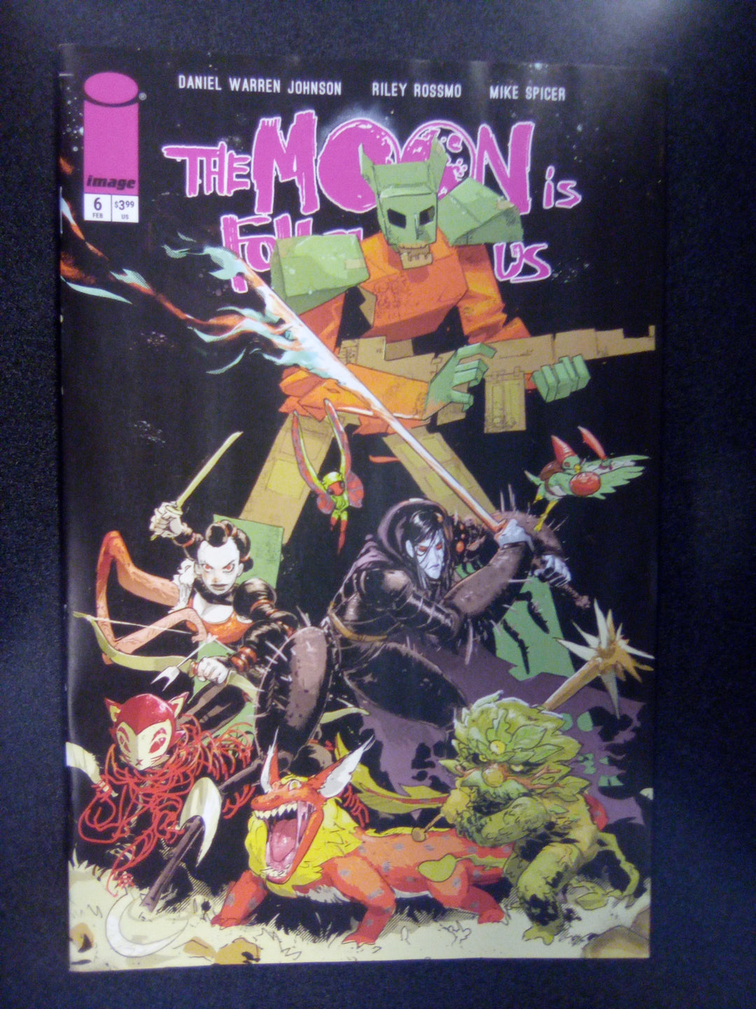 The Moon Is Following Us #6 (Of 10) Cover A Riley Rossmo