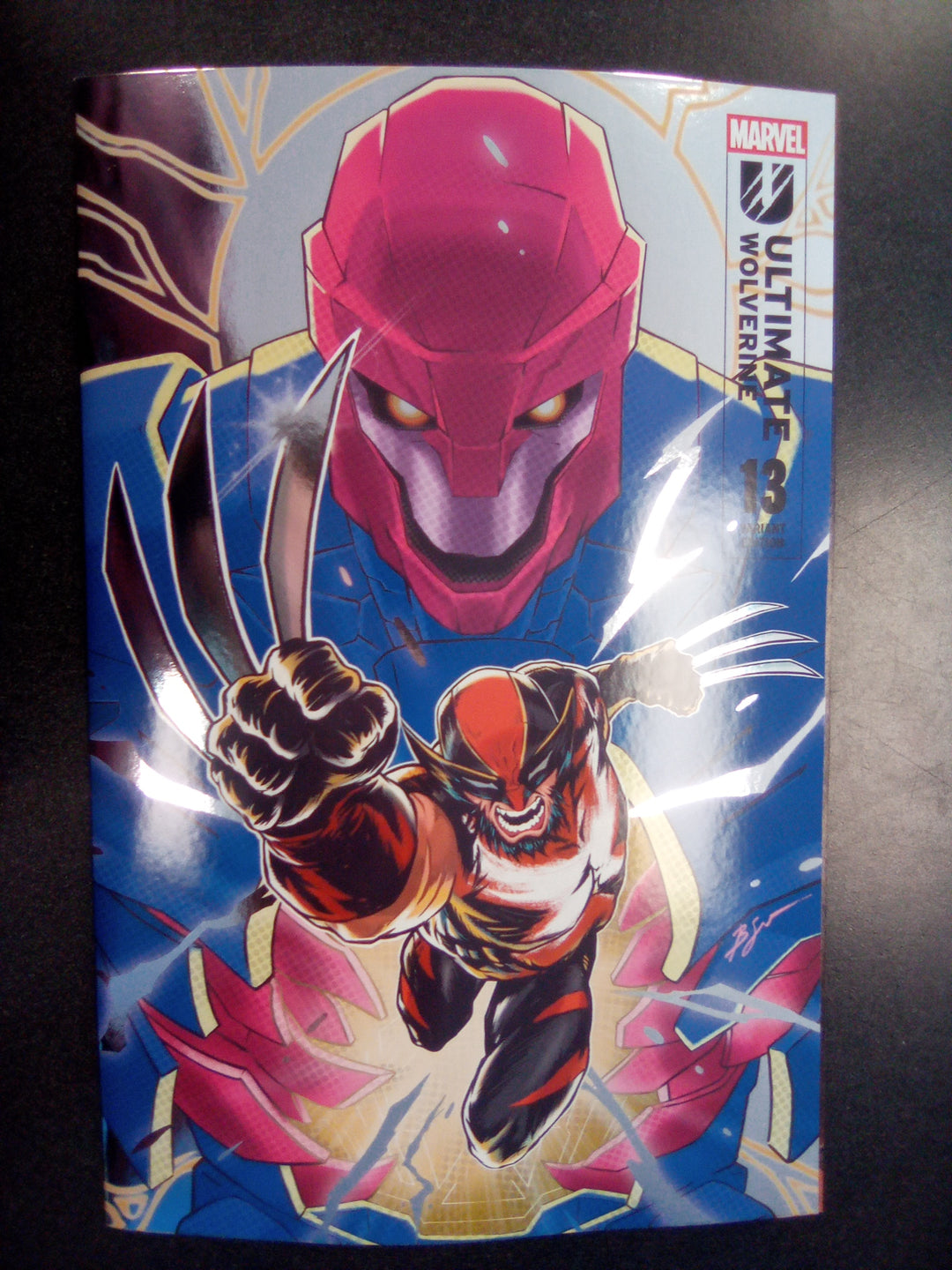 Ultimate Wolverine #13 Benjamin Su Ultimate One Year In Foil Variant