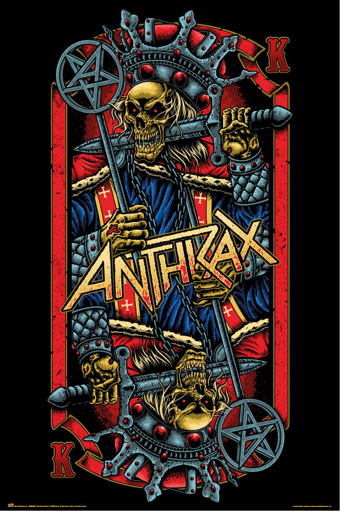 Anthrax - Playing Card