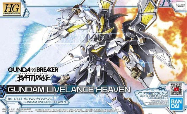 Bandai Gundam Breaker Battlogue HG 1/144 Gundam Live Lance Haven Plastic Model