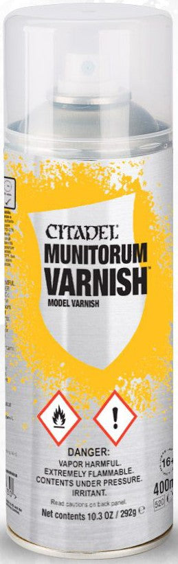 Spray: Munitorum Varnish Item Code 62-03