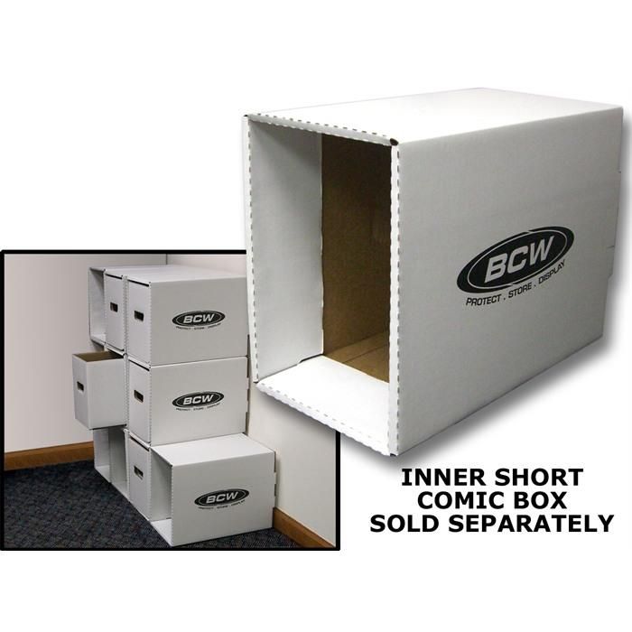 Short Comic Box + House with Inner Support