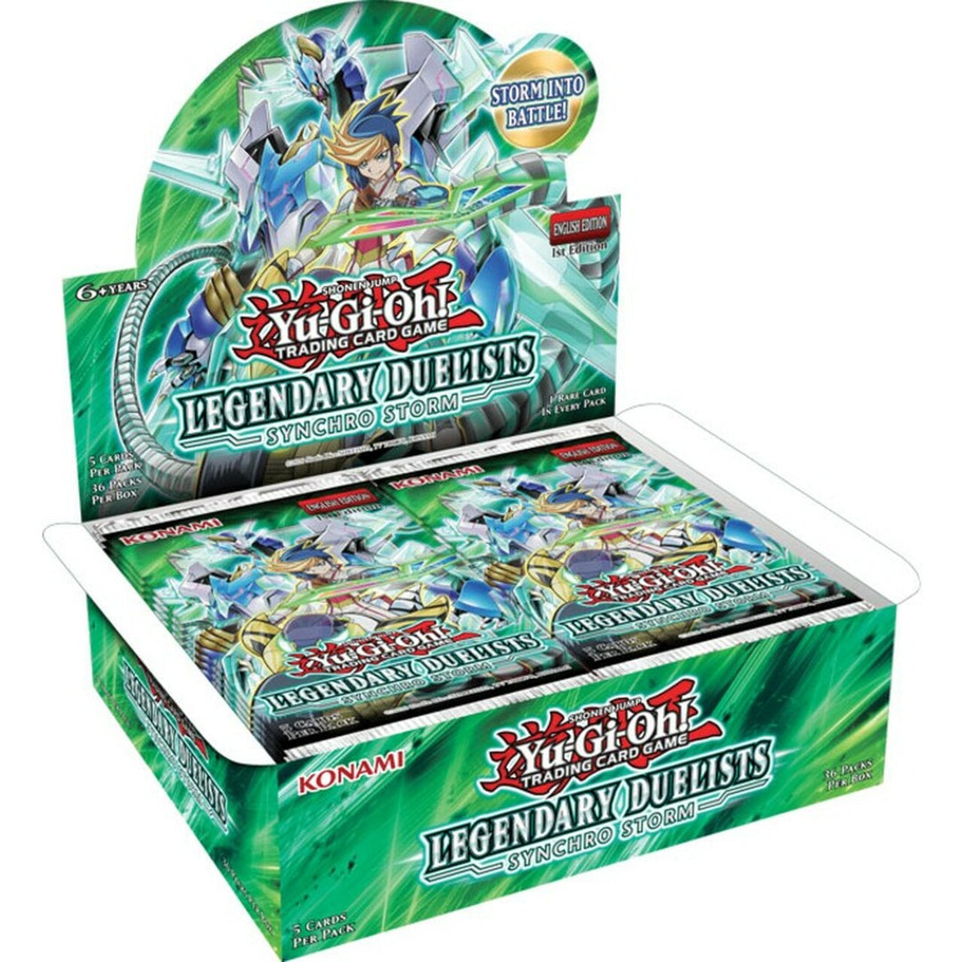 Yu-Gi-Oh! Legendary Duelists Synchro Storm Booster Box – Planet Comics  Greenville