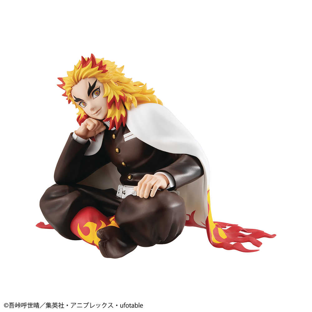 Gem Ser Demon Slayer Kimetsu Rengoku Palm PVC Figure