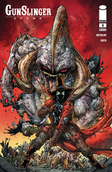 Gunslinger Spawn #4 Cover A Booth