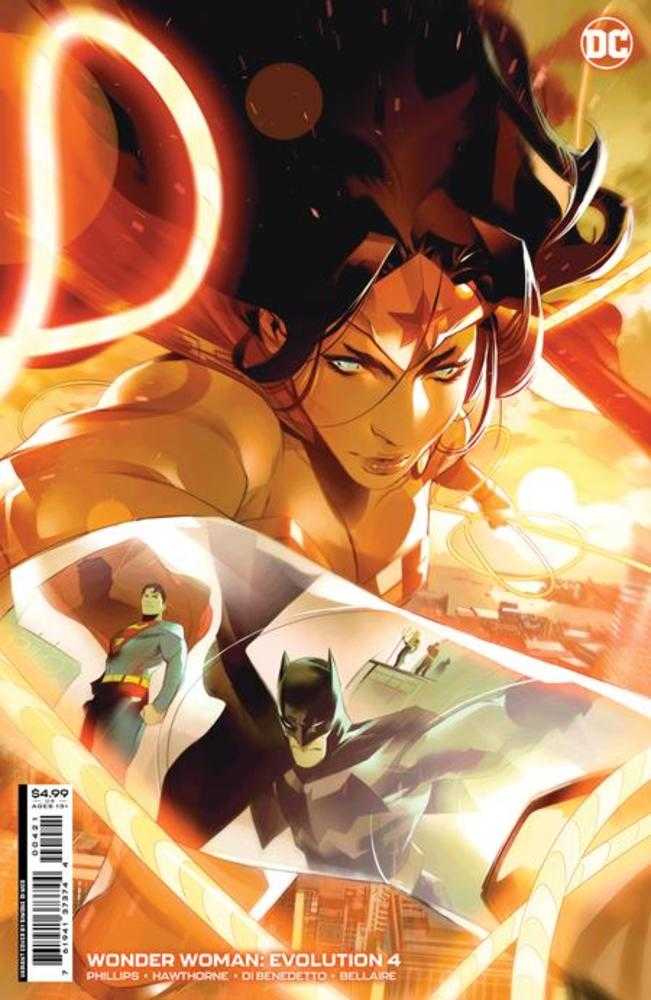 Wonder Woman Evolution #4 (Of 8) Cover B Simone Di Meo Card Stock Variant