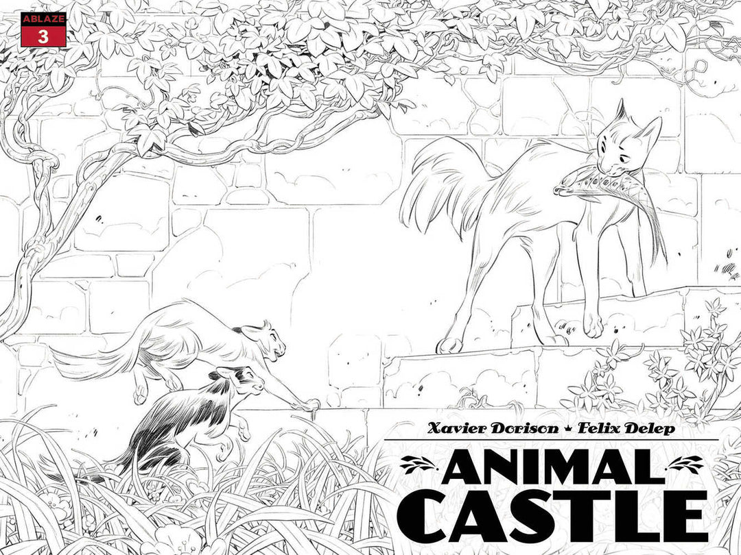 Animal Castle #3 Cover B Delep Miss B Wraparound