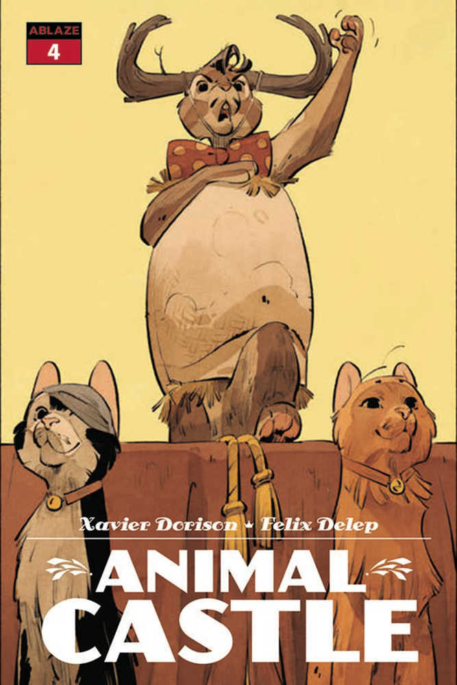 Animal Castle #4 Cover B Delep Pretend Silvio Variant