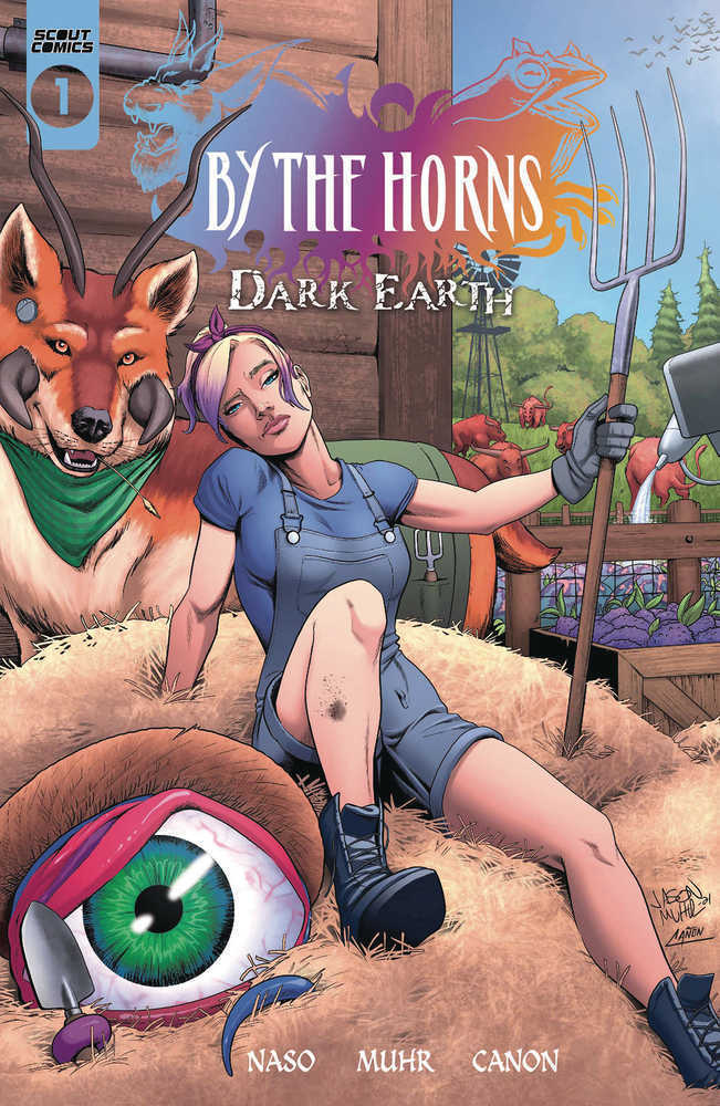 By The Horns Dark Earth #1 Cover A Muhr & Canon