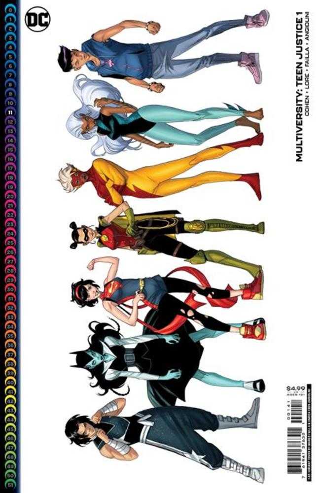 Multiversity Teen Justice #1 (Of 6) Cover F 1 in 50 Marco Failla Card Stock Variant