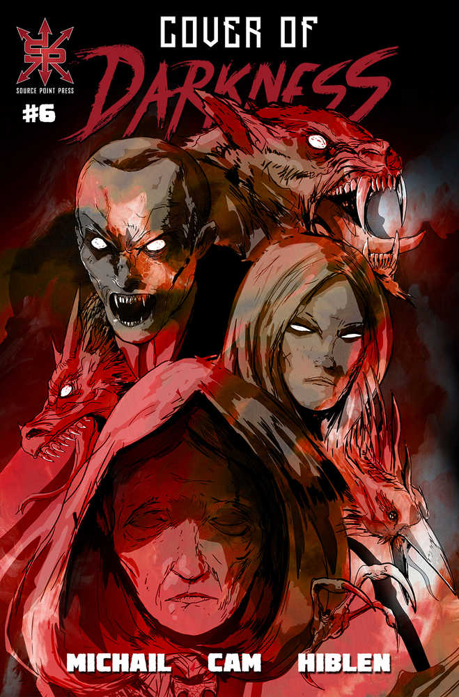 Cover Of Darkness #6 Cover A Hiblen