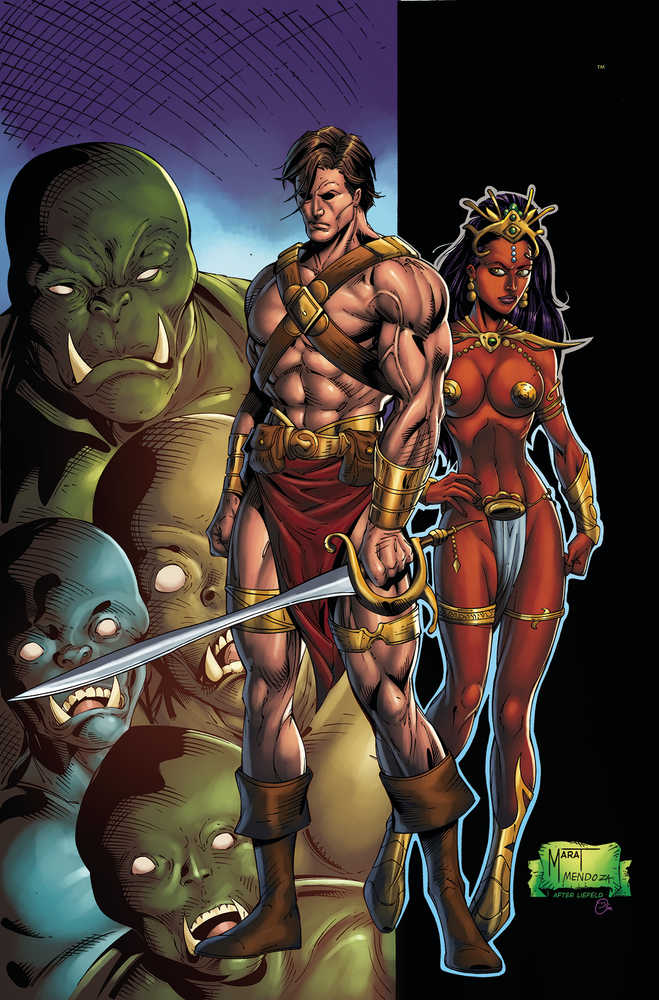 John Carter Of Mars #1 Cover U 11 Copy Foc Variant Edition Homage Mychael