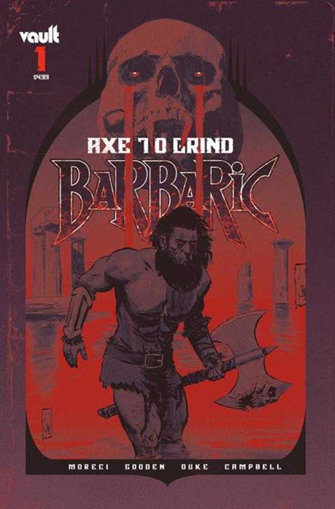 Barbaric Axe To Grind #1 Cover G 75 Copy Variant Edition Shehan