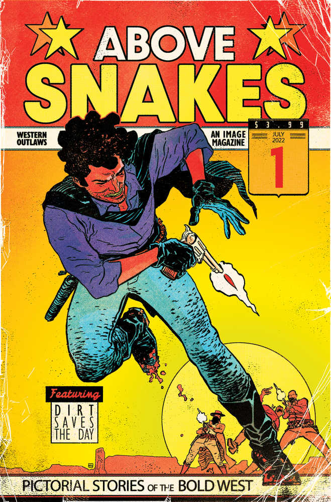 Above Snakes #1 (Of 5) Cover D 25 Copy Variant Edition Sherman Retro