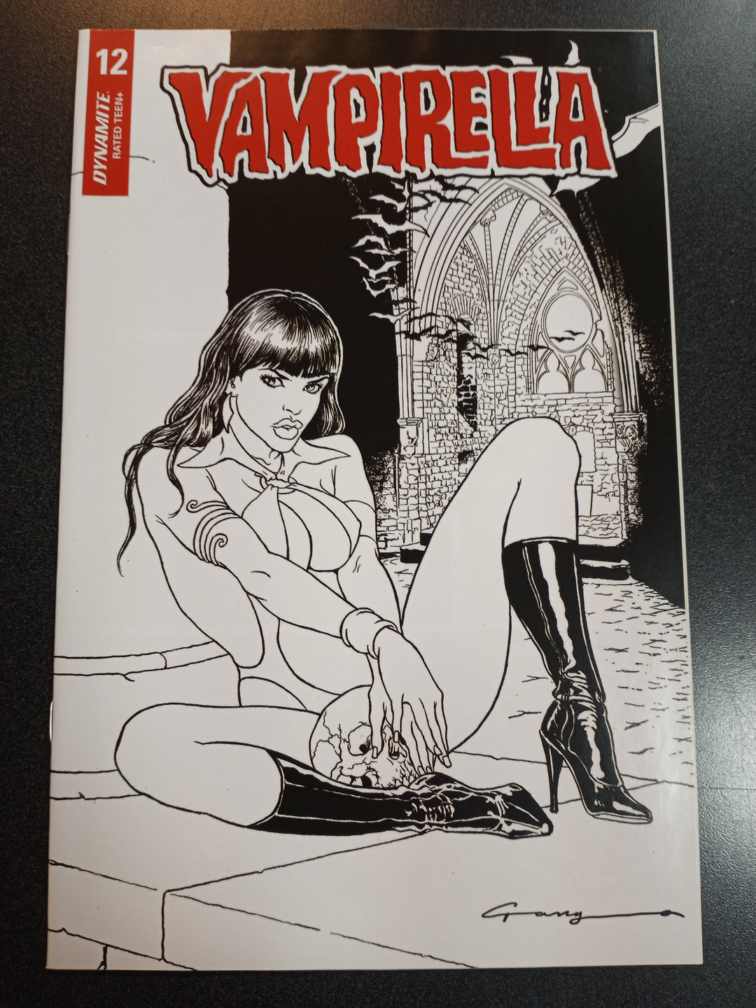 Vampirella #12 1:40 Canga B&W Variant