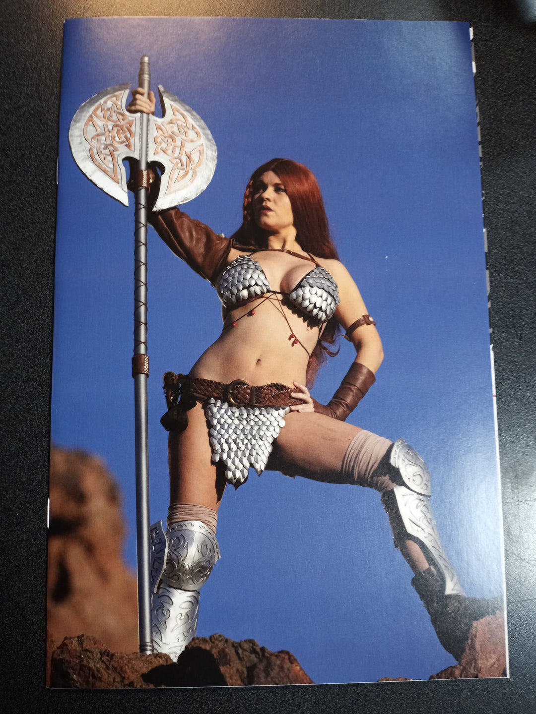 Red Sonja Black White Red #5 Cover G 1:20 Variant Cosplay Virg