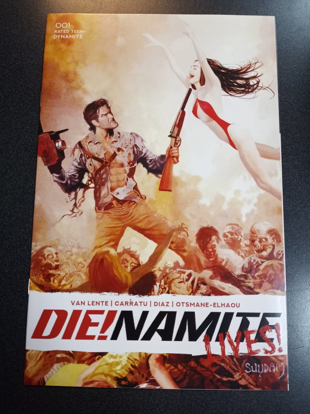 Die!namite Lives #1 1:25 Suydam Non Zombie Variant