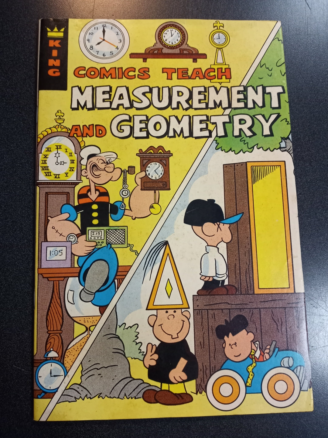 Comics Teach Measurement and Geometry (King, 1979) FN/VF