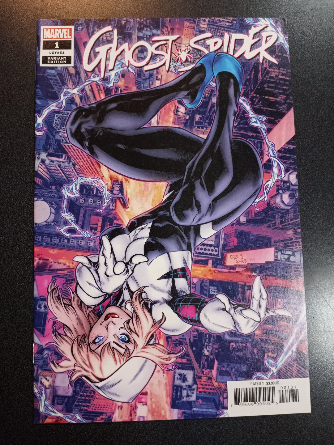 Ghost-Spider #1 1:25 Gomez Variant
