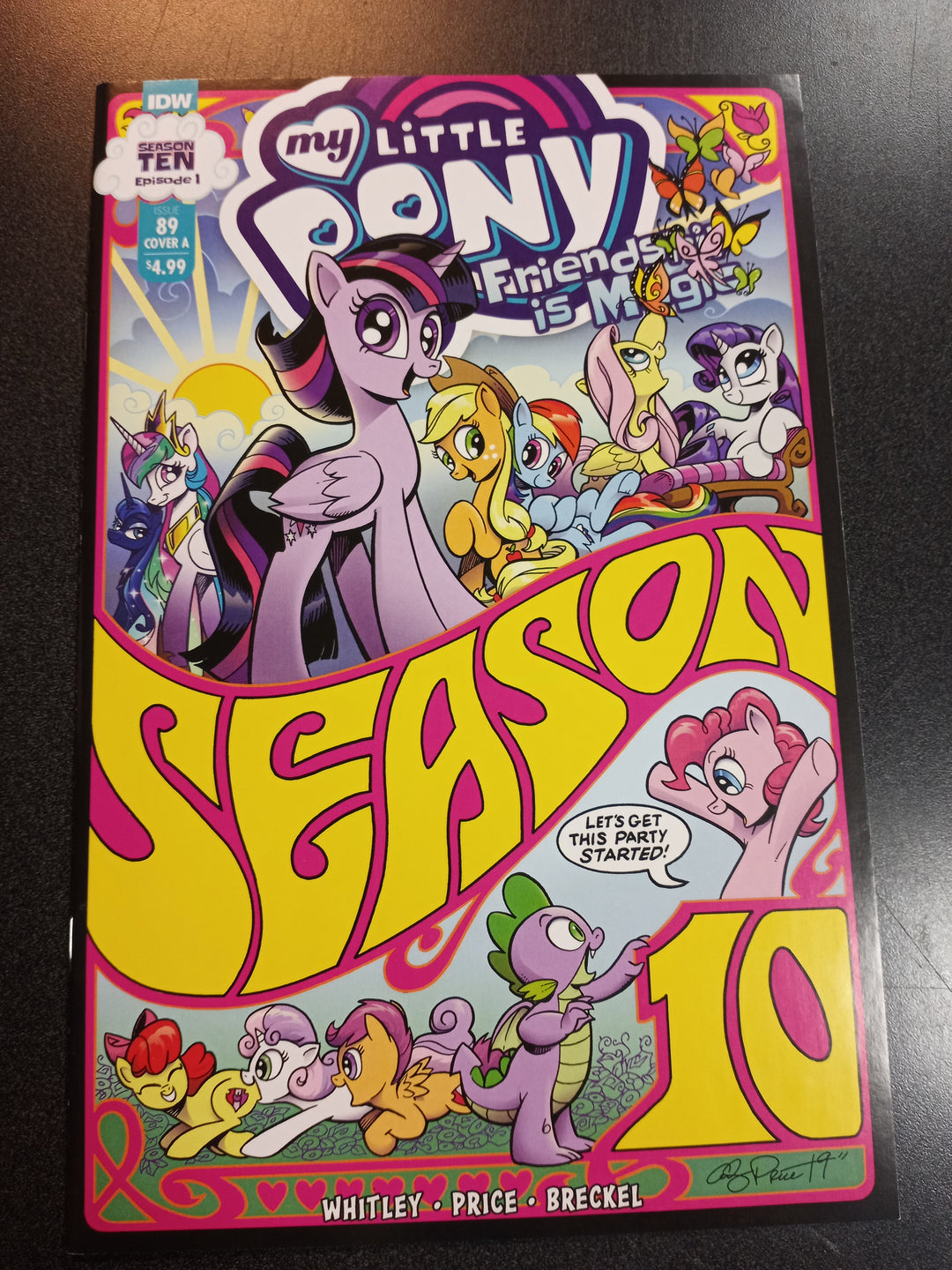 My Little Pony Friendship Is Magic #89 Cover A Price