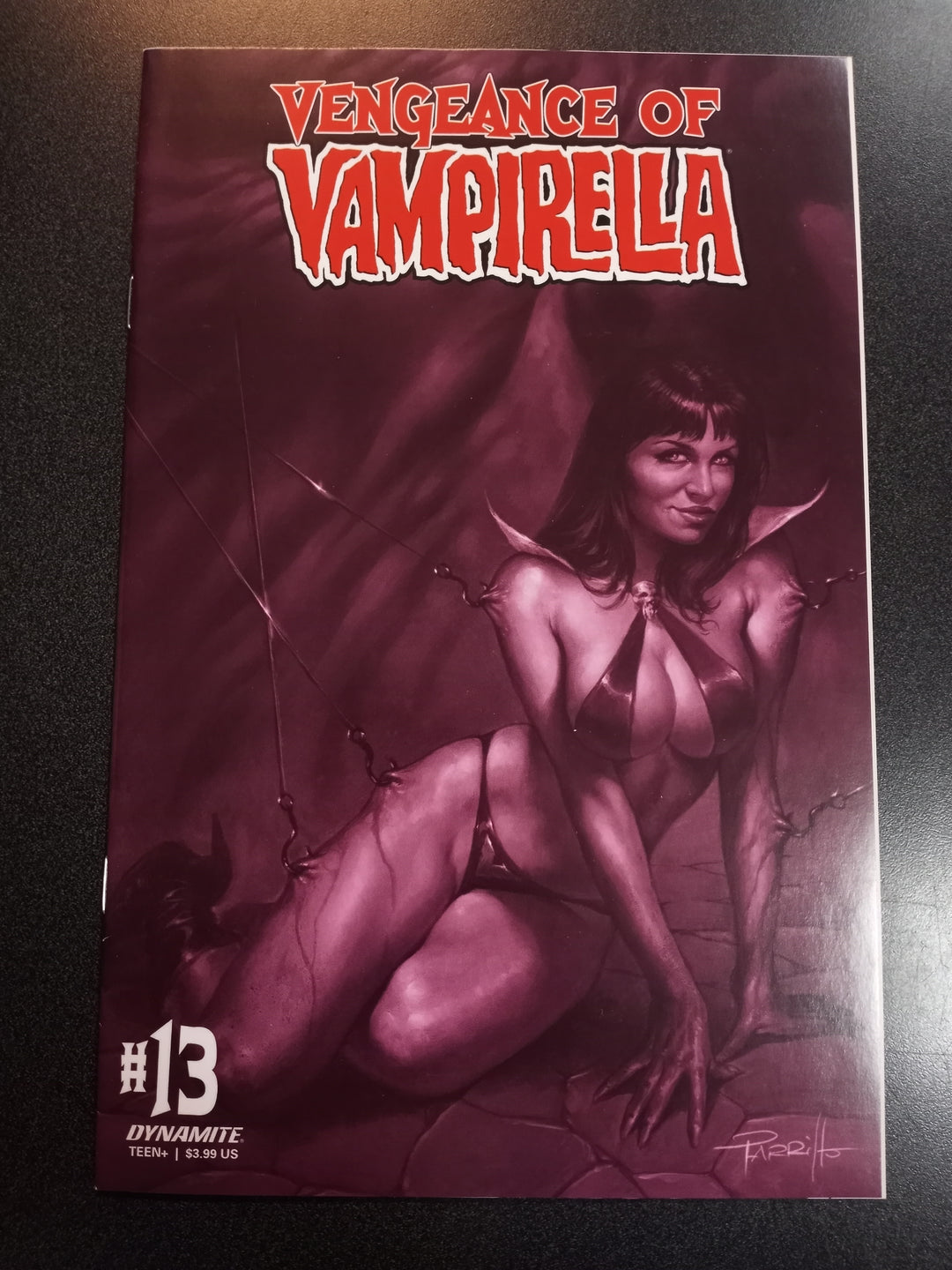 Vengeance Of Vampirella #13 1:30 Parrillo Tint Foc Variant