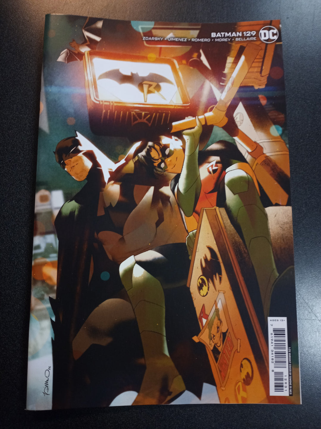 Batman #129 Cover E 1 in 25 Simone Di Meo Card Stock Variant