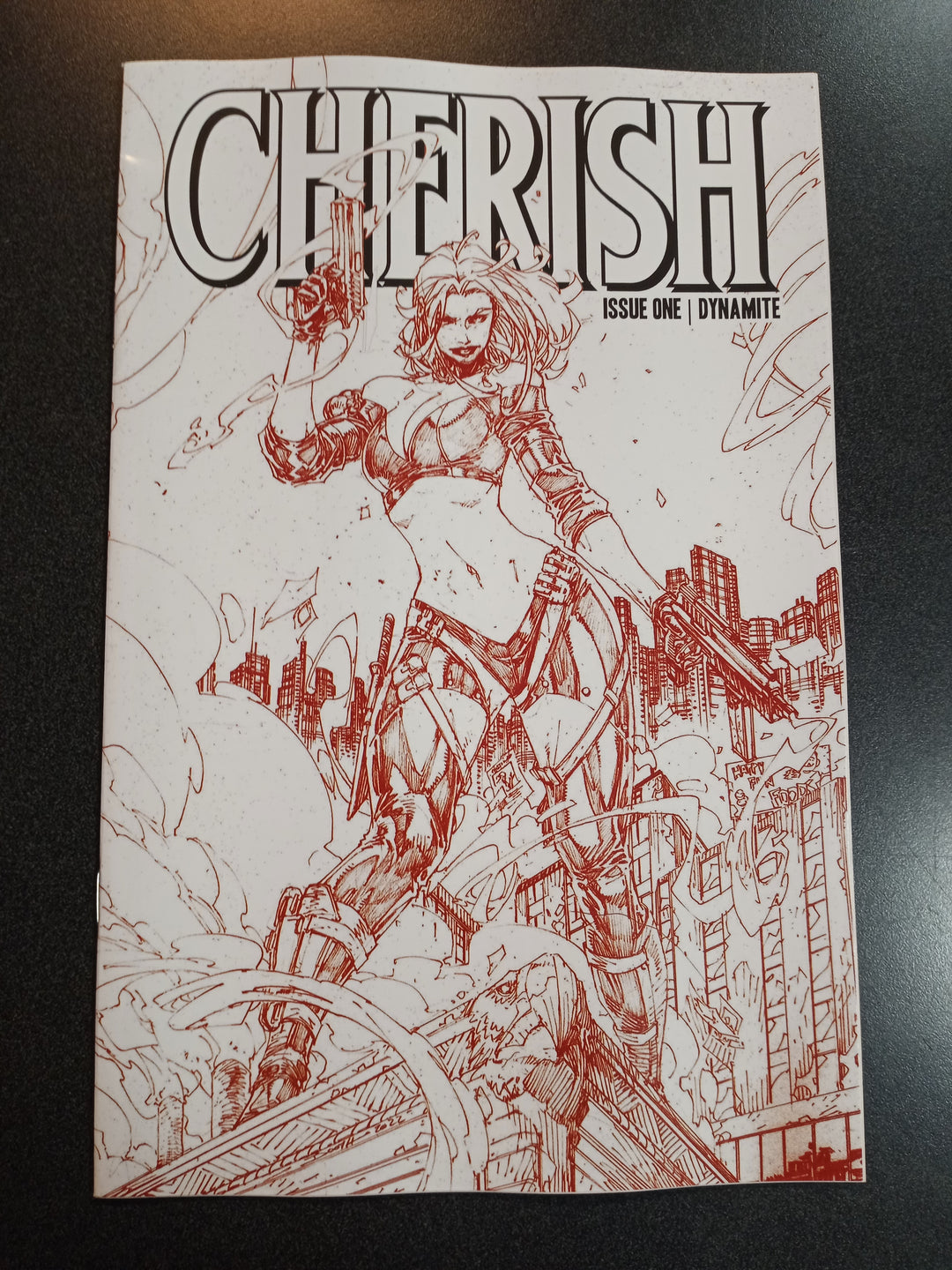 Cherish #1 Cover R 10 Copy Foc Variant Edition Booth Firey Red