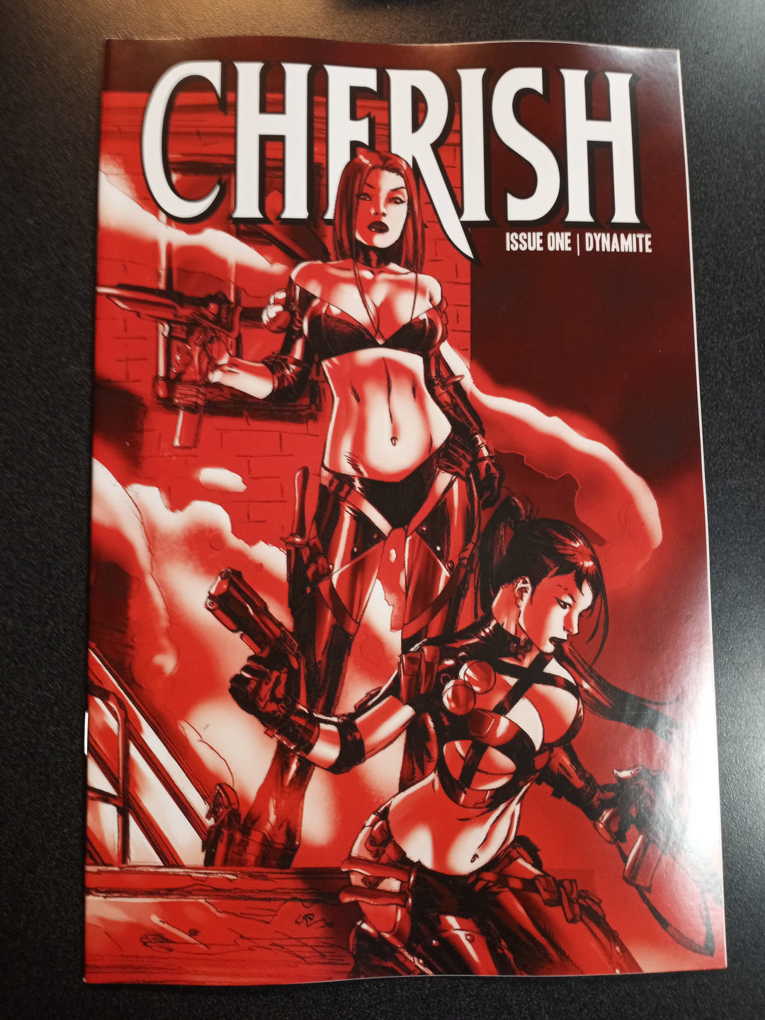 Cherish #1 Cover Q 10 Copy Foc Variant Edition Silvestri & Ebas Firey Red