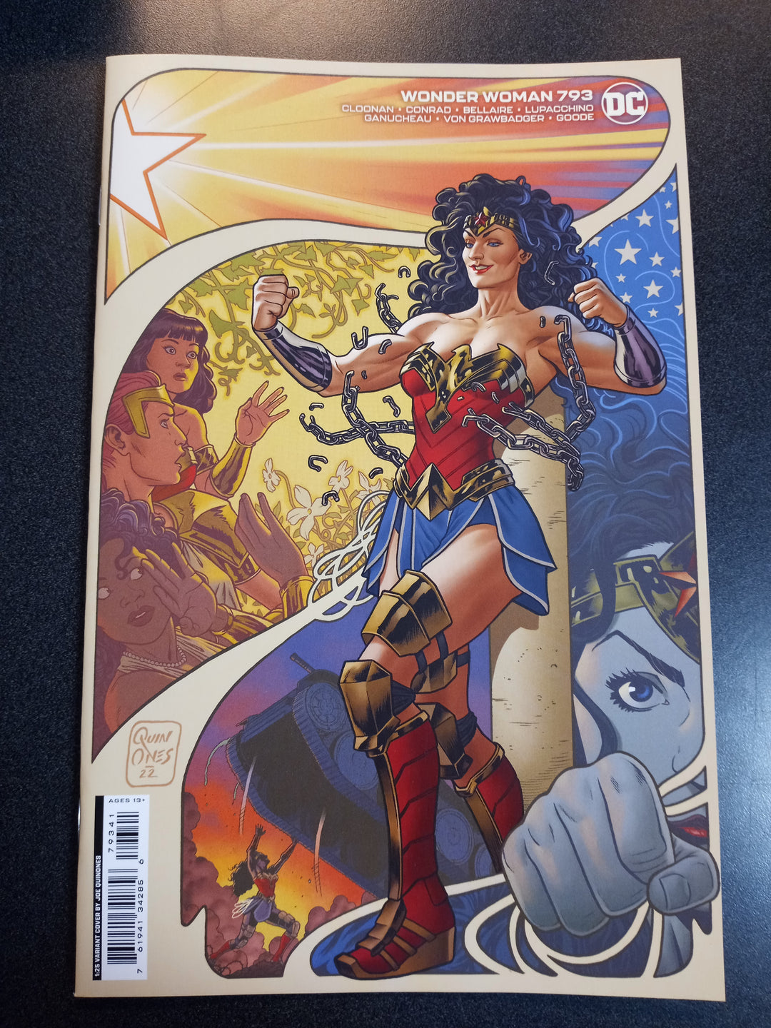 Wonder Woman #793 Cover E 1 in 25 Joe Quinones Card Stock Variant (Kal-El Returns Tie-In)