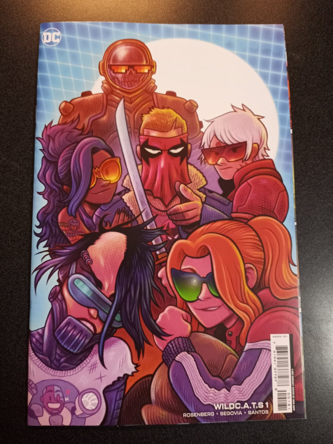 Wildcats #1 Cover H 1 in 100 Dan Hipp Card Stock Variant