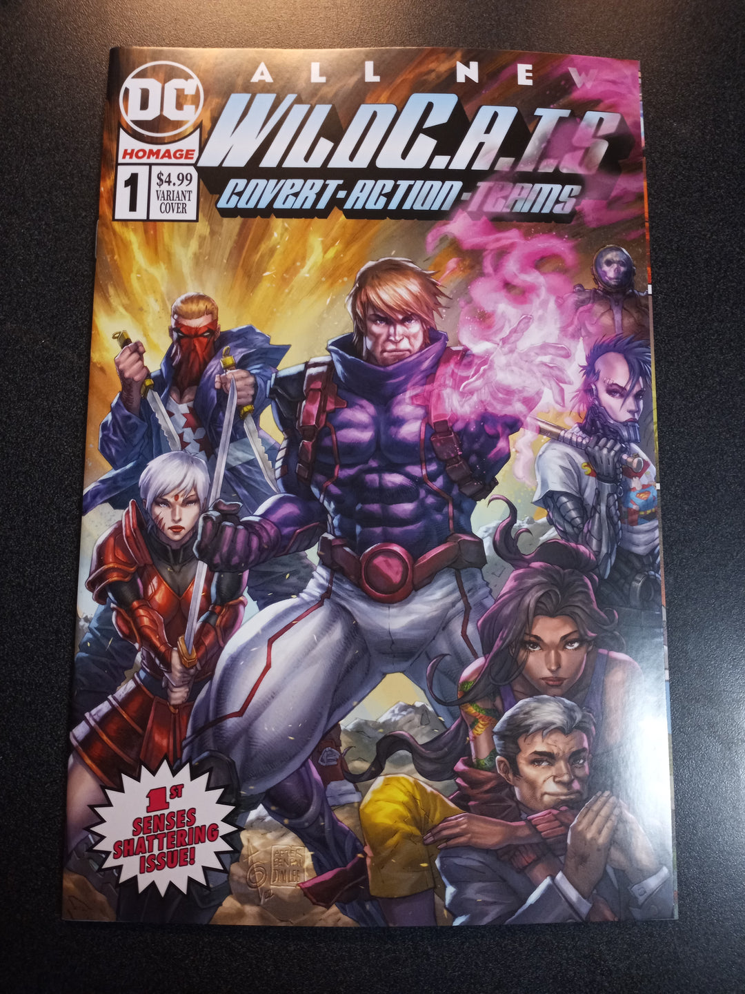 Wildcats #1 Cover G 1 in 50 Alan Quah Card Stock Variant