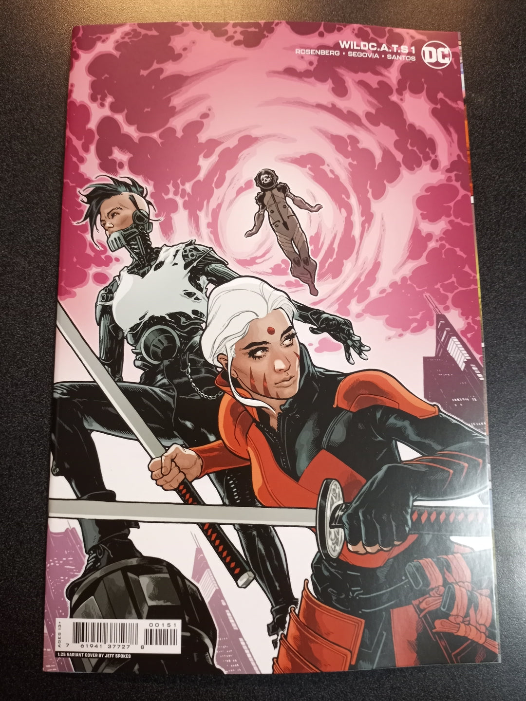 Wildcats #1 Cover F 1 in 25 Jeff Spokes Connecting Card Stock Variant