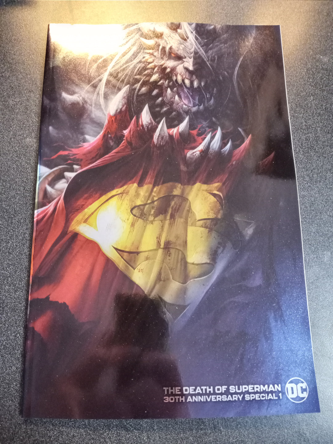 Death Of Superman 30th Anniversary Special #1 (One-Shot) Cover G 1 in 25 Francesco Mattina Doomsday Foil Variant