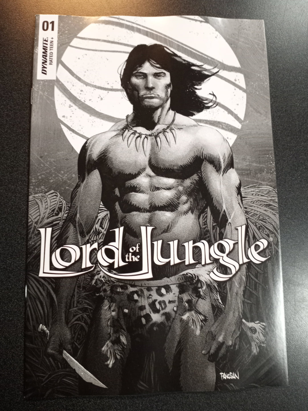 Lord Of The Jungle #1 Cover I 20 Copy Variant Edition Panosian Black & White