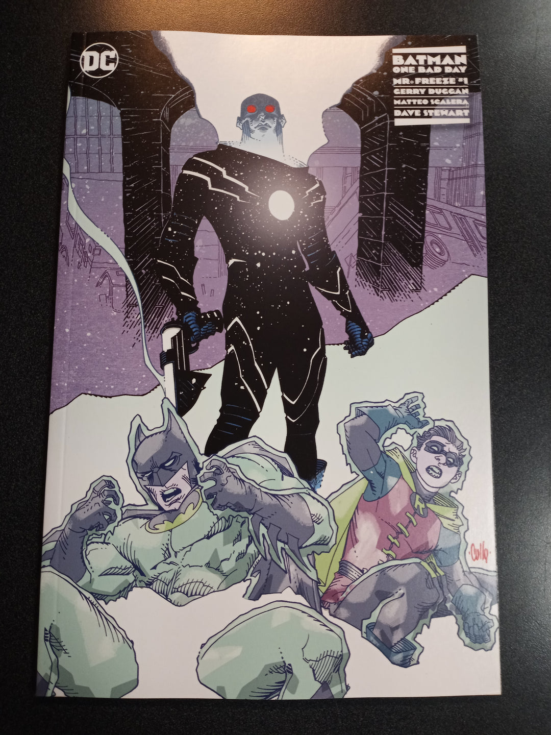 Batman One Bad Day Mr Freeze #1 (One Shot) Cover D 1 in 50 Cully Hamner Card Stock Variant