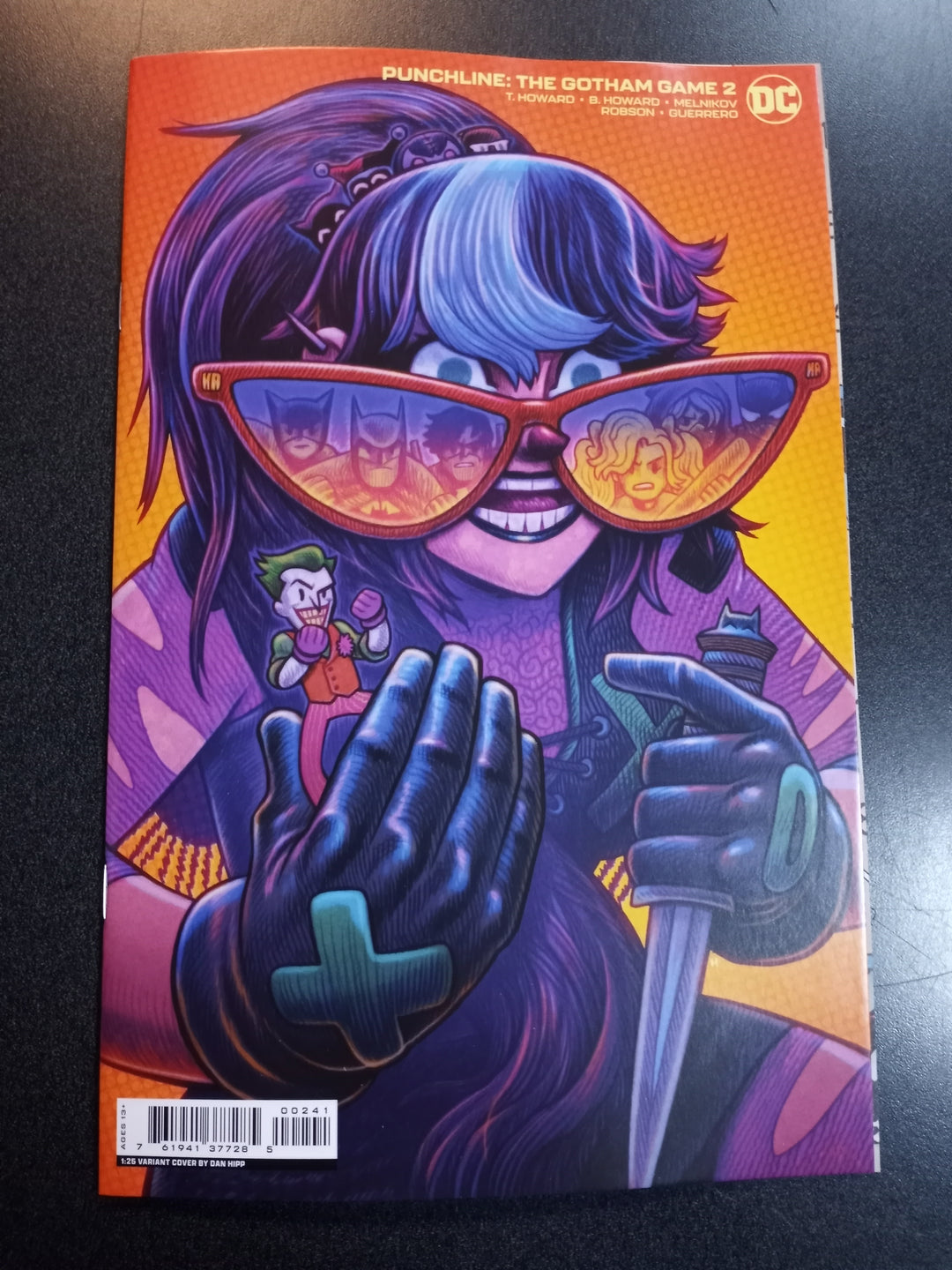 Punchline The Gotham Game #2 (Of 6) Cover D 1 in 25 Dan Hipp Card Stock Variant