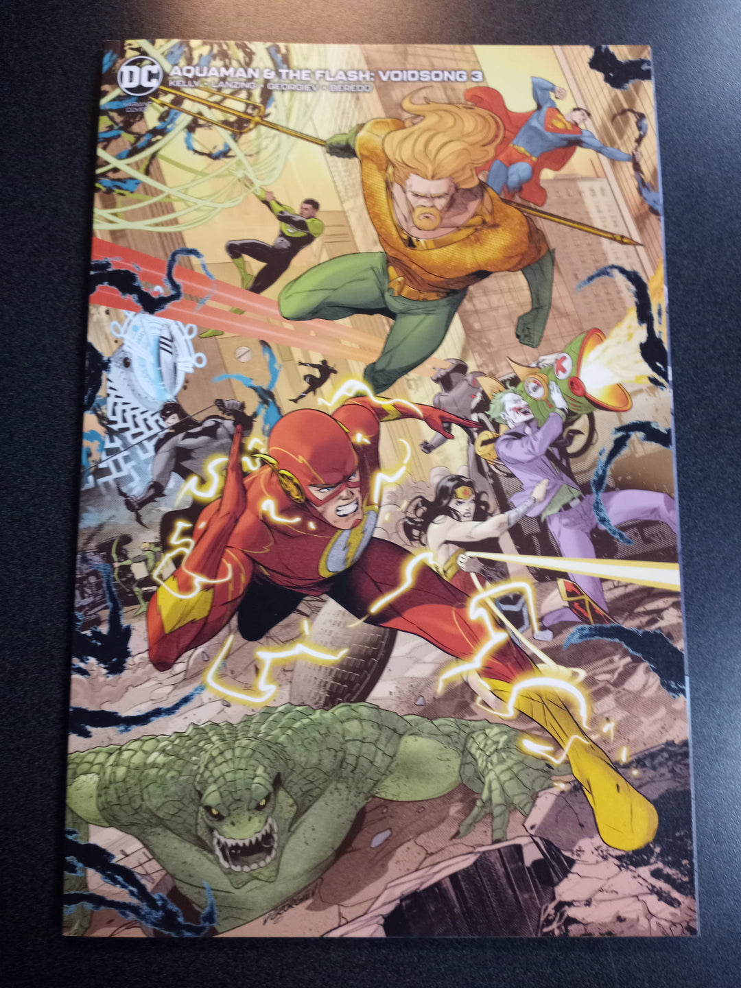 Aquaman & The Flash Voidsong #3 (Of 3) Cover B Vasco Georgiev Variant