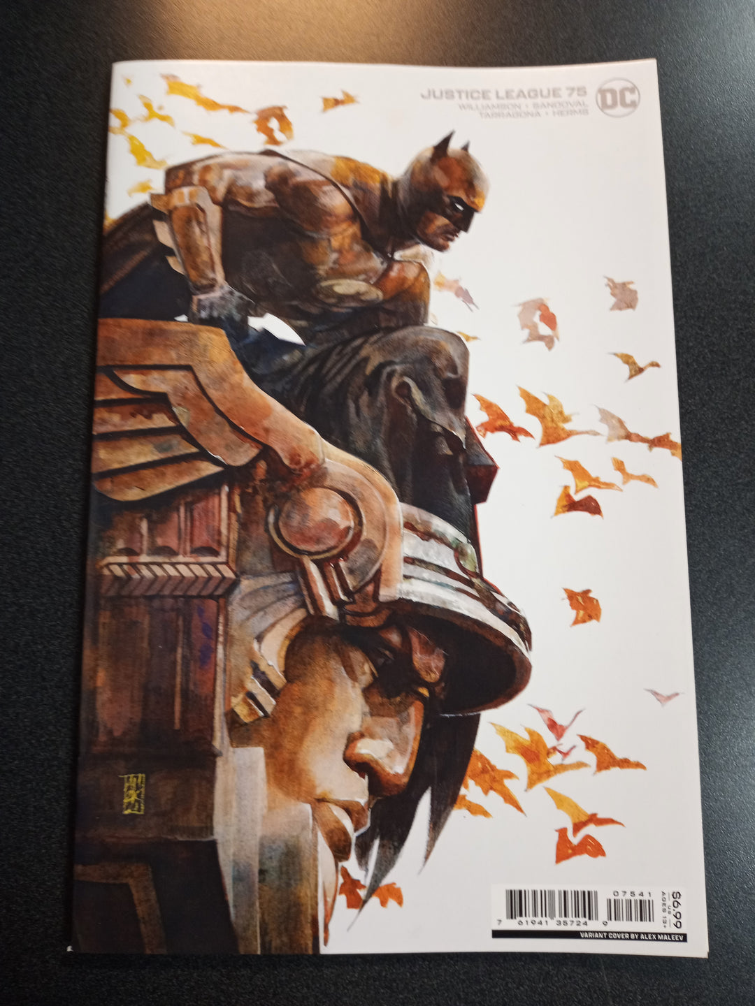 Justice League #75 Cover C Alex Maleev Card Stock Variant