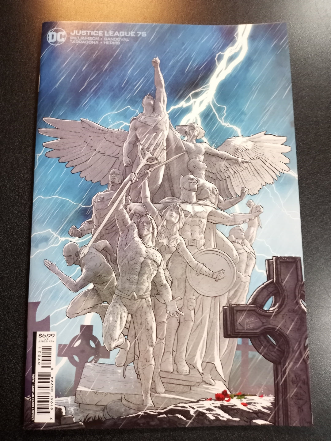 Justice League #75 Cover B Mikel Janin Card Stock Variant