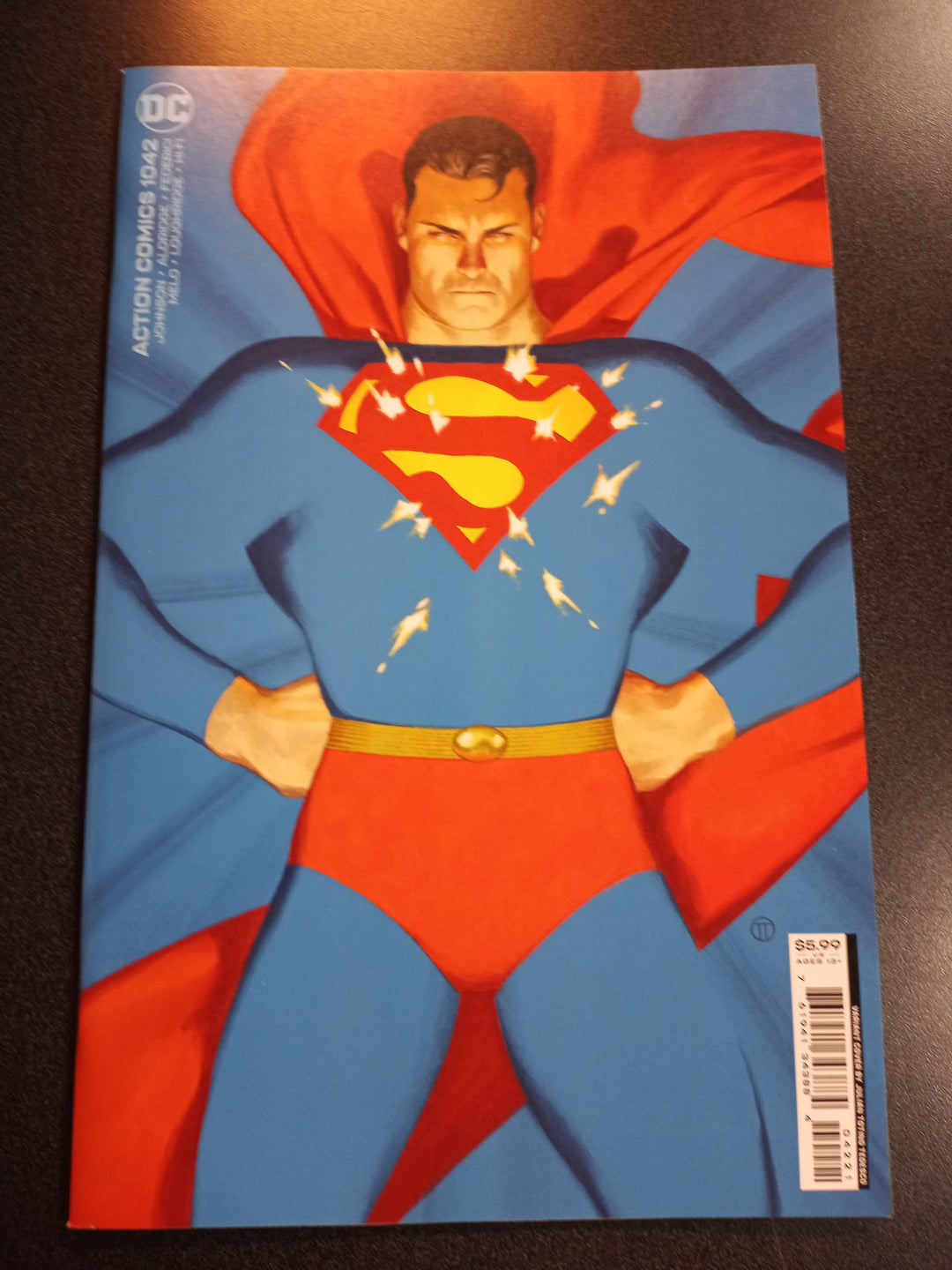 Action Comics #1042 Cover B Julian Totino Tedesco Card Stock Variant