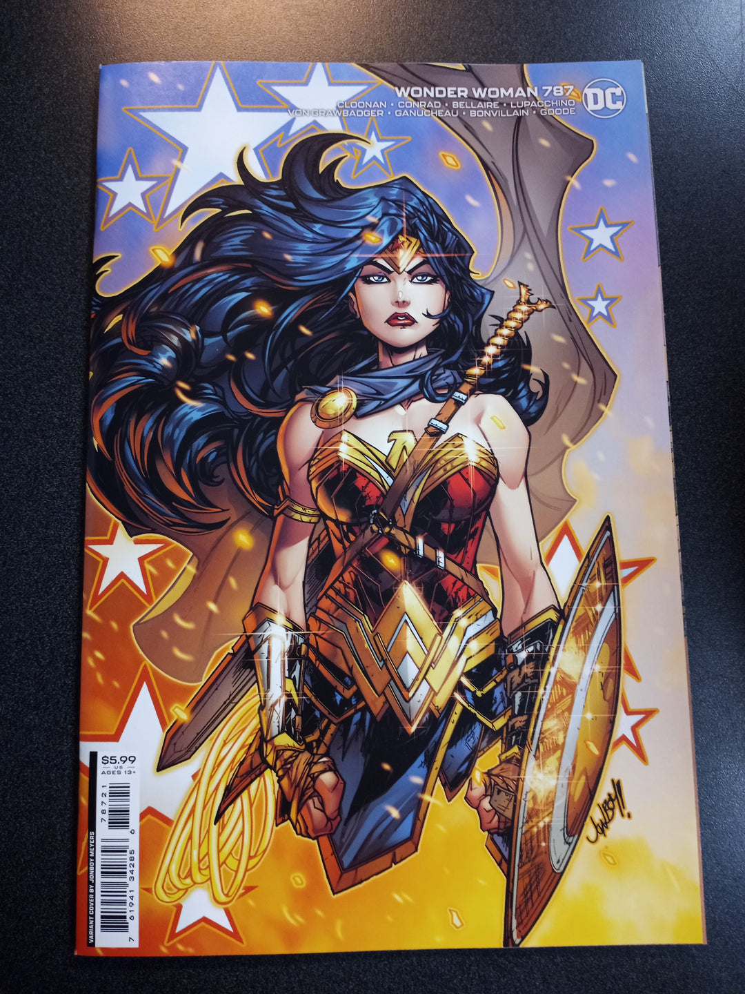 Wonder Woman #787 Cover B Jonboy Meyers Card Stock Variant